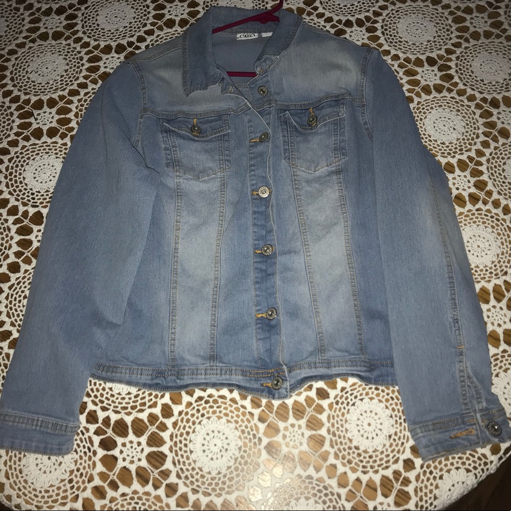 🎉2 for $10🎉Size 18/20 Jean Jacket from Cato EUC